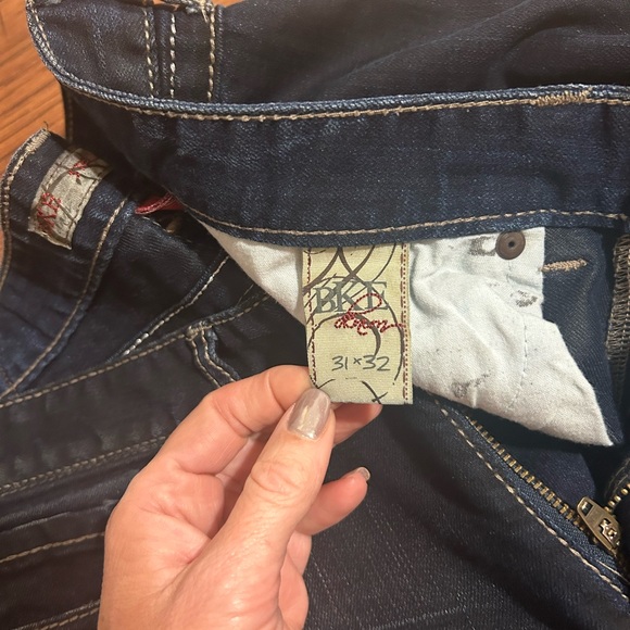 Woman's High waisted casual BKE Indigo Denim Jeans 31X32 - Picture 3 of 3